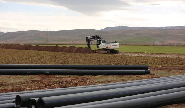 BASKİ'den Tilmis Bölgesine 7 Kilometrelik Yeni İçme Suyu Hattı