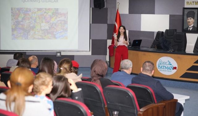 Batman Belediyesi’nde Personele Beslenme Eğitimi