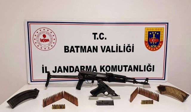 Batman'da Silah Kaçakçılığı Operasyonu: Bir Tutuklama