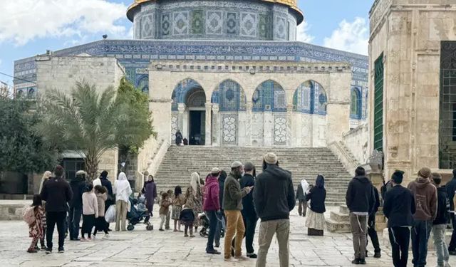 Bir haftada 1179 siyonist Mescid-i Aksa'ya baskın düzenledi