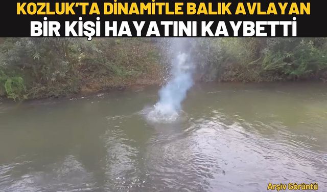 Kozluk’ta Dinamitle Balık Avlayan Bir Kişi Hayatını Kaybetti