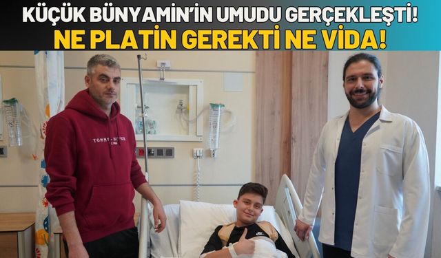 Küçük Bünyamin’in Umudu Gerçekleşti! Ne Platin Gerekti Ne Vida!