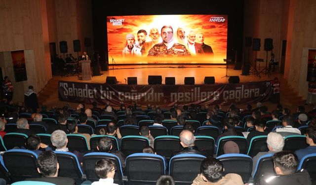 ANFİDAP'tan 'Şehadet Gecesi' programı