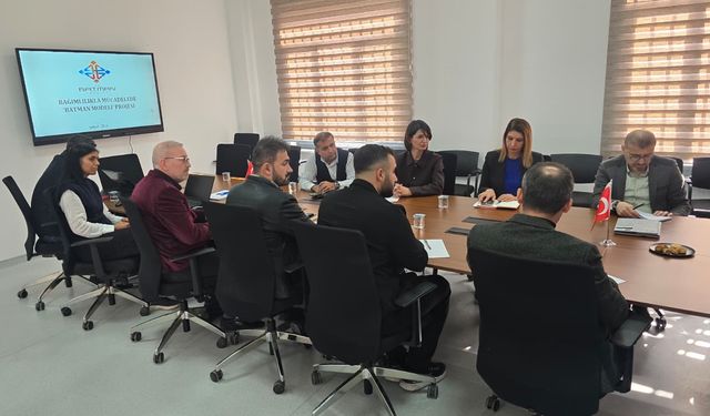 Bağımlılıkla Mücadelede Batman Modeli İçin Koordinasyon Toplantısı Yapıldı