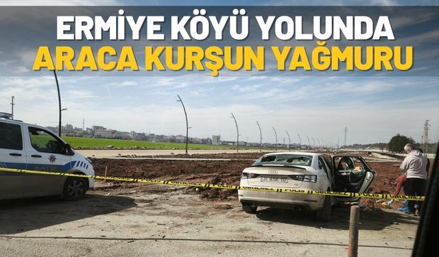 Batman’da Ermiye Köyü Yolunda Araca Kurşun Yağmuru