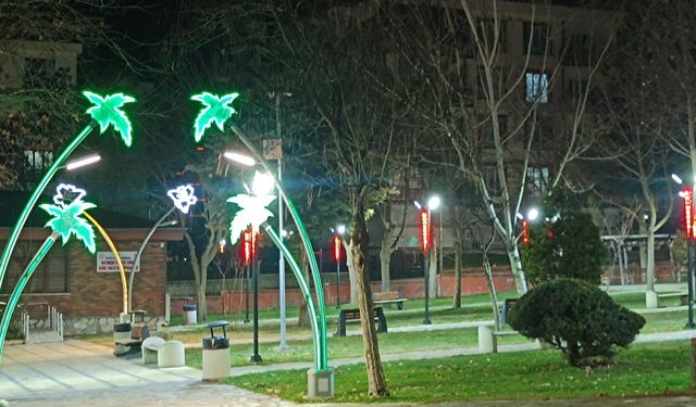 Batman’da Parkların Aydınlatmaları Onarıldı