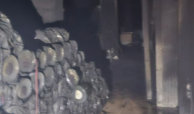 Batman'da süt ürünleri fabrikasında yangın