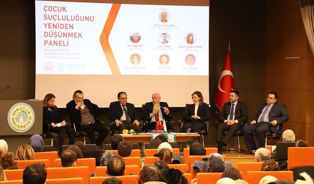 Çocuk suçluluğu tüm boyutlarıyla masaya yatırıldı