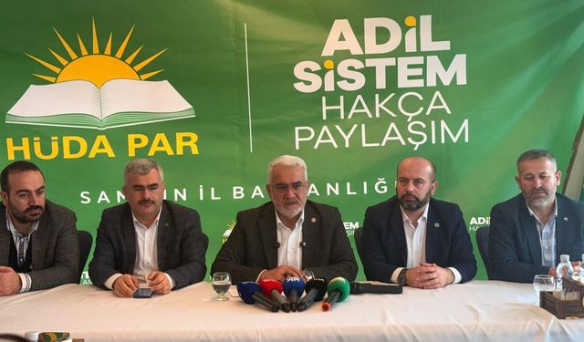 HÜDA PAR Genel Başkanı Yapıcıoğlu: Bölgemizde güç birlikleri oluşturmalıyız