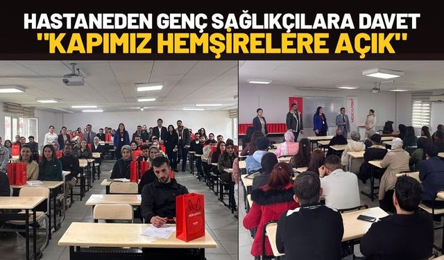 Hastaneden Genç Sağlıkçılara Davet: "Kapımız Hemşirelere Açık"