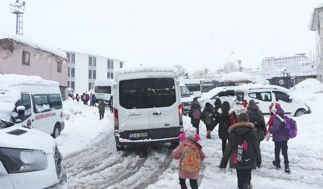 Kar hayat olumsuz etkiledi