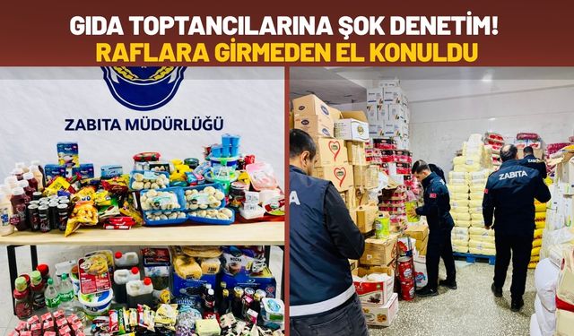 Batman’da Gıda Toptancılarına Şok Denetim! Raflara Girmeden El Konuldu