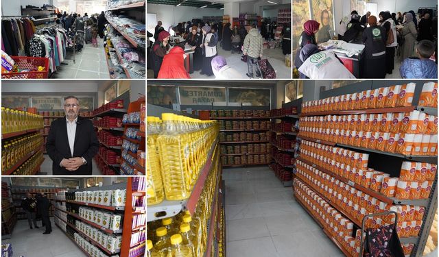 Umut Kervanı, İstanbul’da İkinci Sosyal Marketini Dualarla Hizmete Açtı