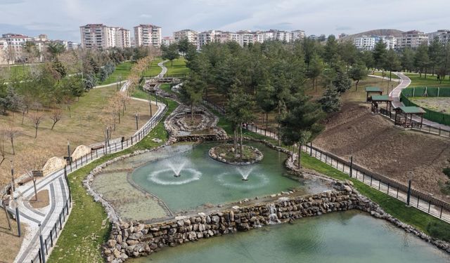 Yaşar Kemal Kent Ormanı’nda Bakım ve Peyzaj Çalışmaları