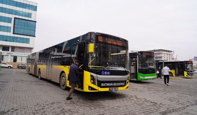 Batman’da Arife Günü Mezarlıklara Ek Otobüs Seferleri