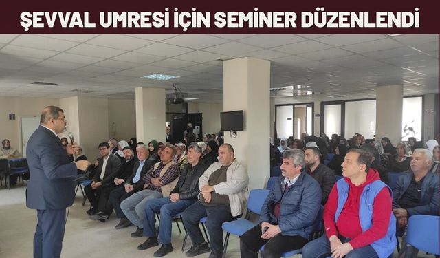 Batman’da Şevval Umresi İçin Seminer Düzenlendi