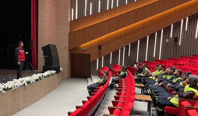 Belediye Personeline Madde Bağımlılığından Korunma Eğitimi