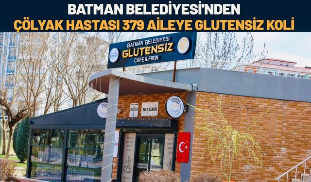 Batman Belediyesi'nden Çölyak Hastası 379 Aileye Glutensiz Koli