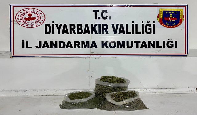 Diyarbakır'da uyuşturucu operasyonu