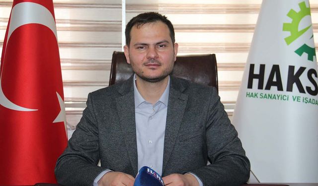 HAKSİAD Genç Şube Başkanı Çiftçi: Gençlerin en büyük sorunu finans ve tecrübe eksikliği