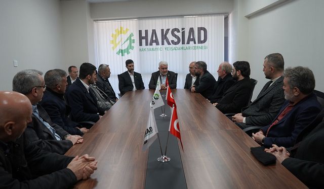 HÜDA PAR Genel Başkanı Yapıcıoğlu HAKSİAD Üyeleri İle Buluştu