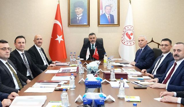 İçişleri Bakanı Çiftçi'den personel yönetimi toplantısı