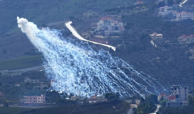 İşgal ordusu Lübnan'da fosfor bombası kullandı