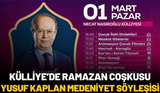 Külliye’de Ramazan Coşkusu: Yusuf Kaplan Medeniyet Söyleşisi
