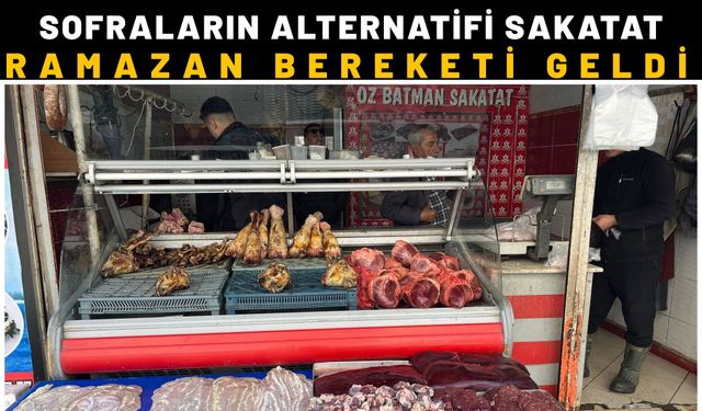 Sofraların Alternatifi Sakatat: Ramazan Bereketi Geldi