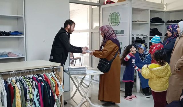 Umut Kervanından onlarca aileye nakdi yardım