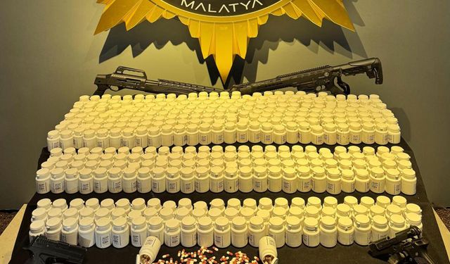 Uyuşturucu ve silah operasyonu: 4 gözaltı