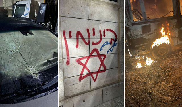 Yahudi çeteler Batı Şeria'da Filistinlilerin köylerine saldırdı: 9 yaralı