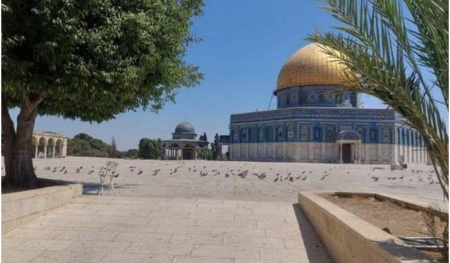 39 gündür kapalı olan Mescid-i Aksa'da sessizlik