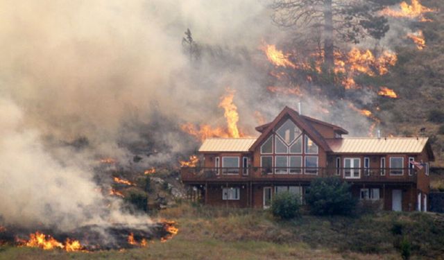 ABD’de Orman Yangınları Büyüyor: 120’den Fazla Ev Alevlere Teslim Oldu