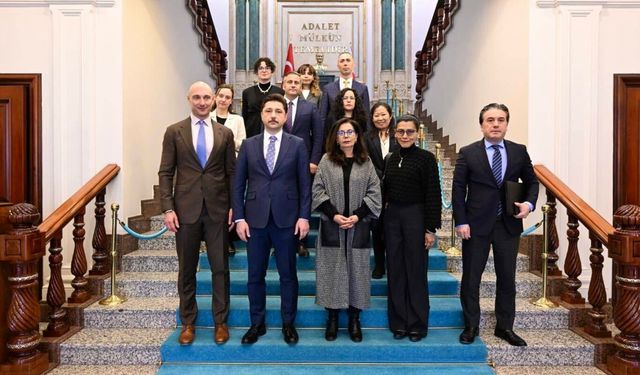 Adalet Bakanlığında BM ve UNICEF heyetiyle görüşme gerçekleştirildi