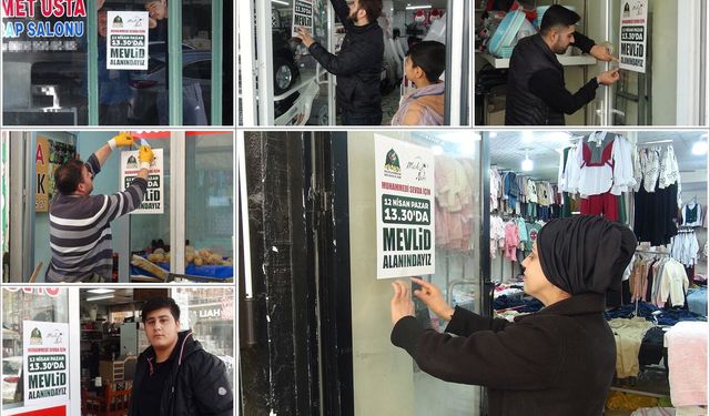 Batman Mevlid-i Nebi için kenetlendi, coşku sokaklara taştı
