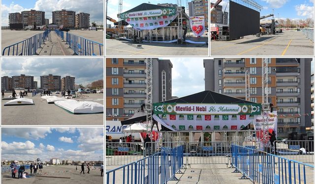 Batman Mevlidi Nebi'ye Hazır! Büyük Buluşma Bekleniyor