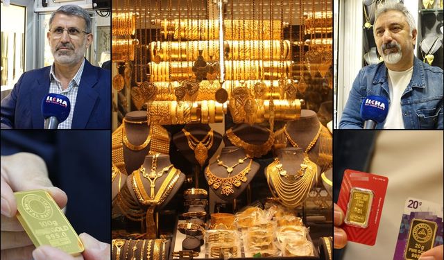 Batman'da altın piyasasında savaş etkisi: Kuyumculardan 'temkinlilik' uyarısı