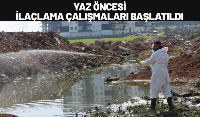 Batman’da Yaz Öncesi İlaçlama Çalışmaları Başlatıldı