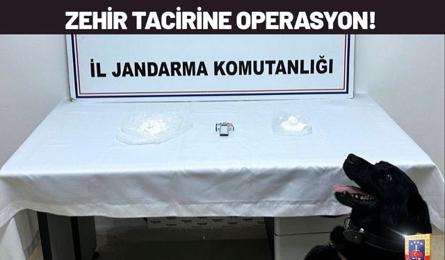 Batman’da Zehir Tacirine Jandarma Operasyonu!