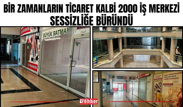 Bir Zamanların Ticaret Kalbi 2000 İş Merkezi Sessizliğe Büründü