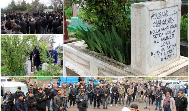 Dava adamı Muhammed Sudan Hoca mezarı başında yad edildi