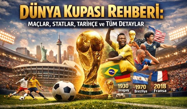 Dünya Kupası Rehberi: Maçlar, Statlar, Tarihçe ve Tüm Detaylar