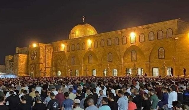 Esaret altındaki Mescid-i Aksa, sabah namazında ibadete açılacak