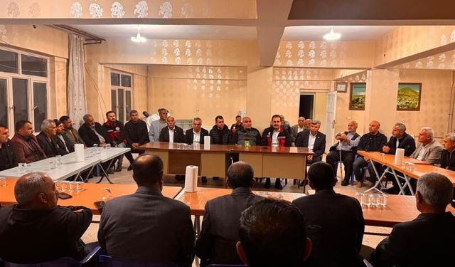 Gercüş’te Tarımsal Kalkınma Hamlesi: Muhtarlarla Stratejik Buluşma