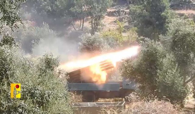Hizbullah, işgalci siyonistlerin saldırılarına karşılık verdi