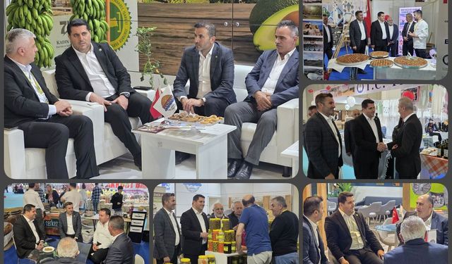 HÜDA PAR Antalya İl Teşkilatı'ndan YÖREX'e ziyaret