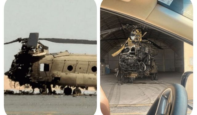 Kuveyt'te ABD helikopteri vuruldu