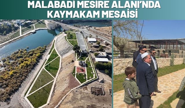 Malabadi Mesire Alanı’nda Kaymakam Mesaisi