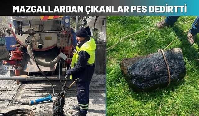 Mazgallardan Çıkanlar Pes Dedirtti